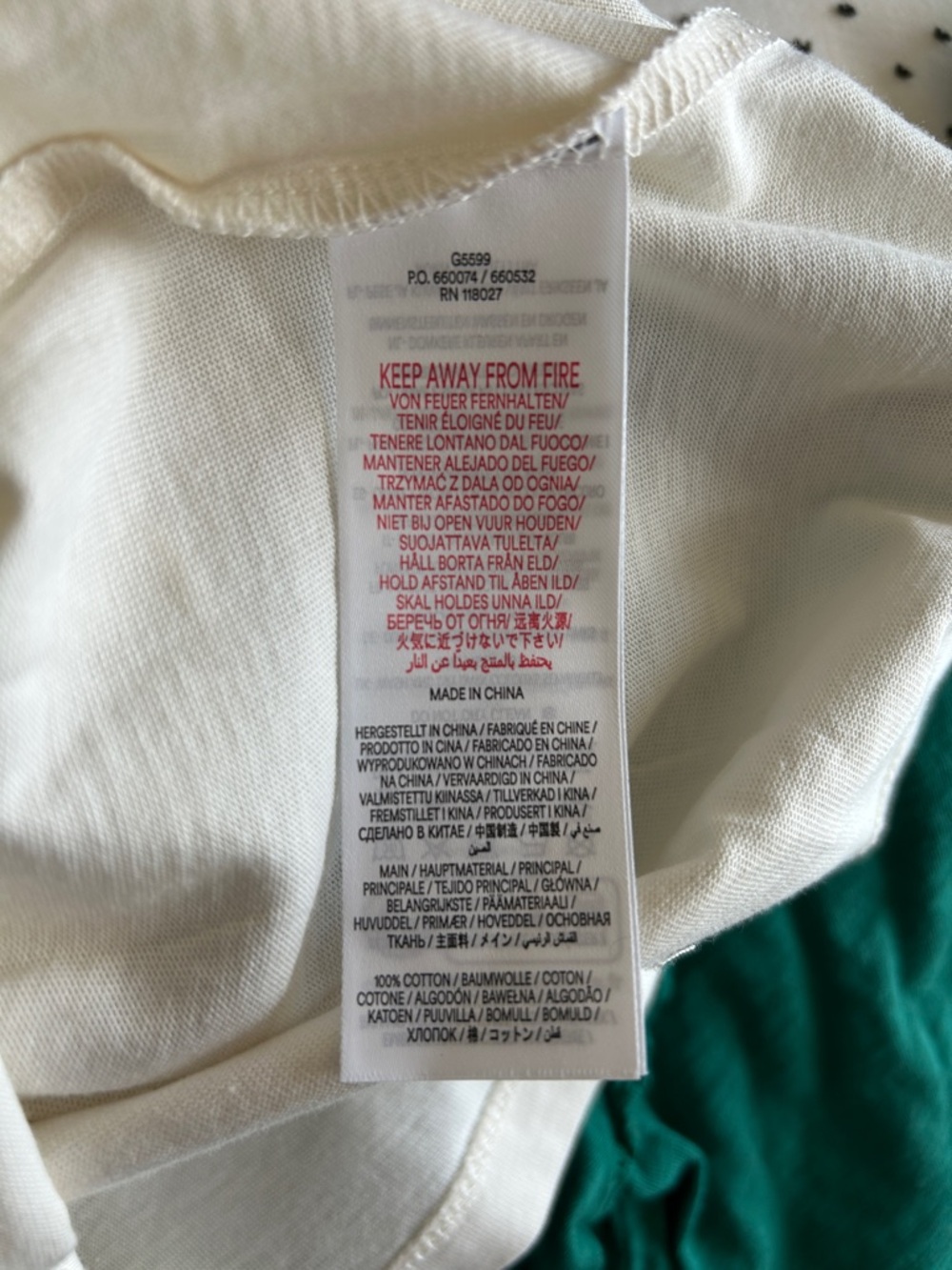 NWT Mini Boden White Long-Sleeve Top with Colorful Floral Embroidery - Picture 6 of 6